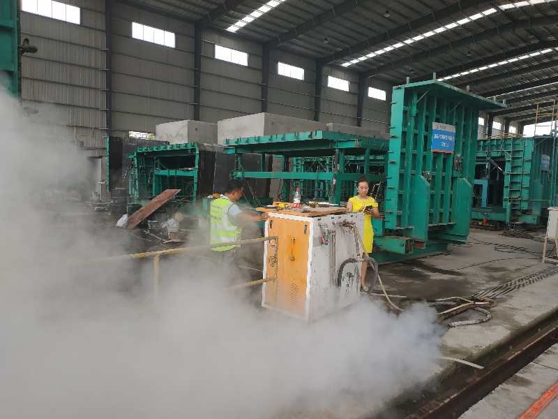 使用混凝土养护蒸汽发生器产生蒸汽养护混凝土 使用混凝土养护蒸汽发生器产生蒸汽养护混凝土