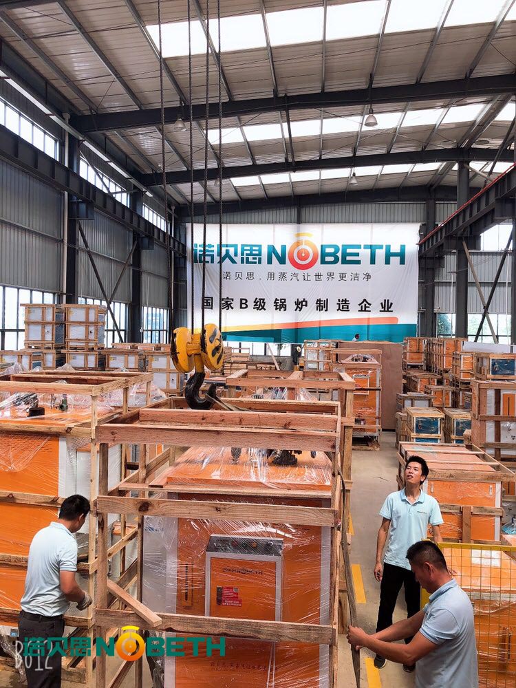 准备吊装湖北医疗制药洁净蒸汽发生器上车 准备吊装湖北医疗制药洁净蒸汽发生器上车