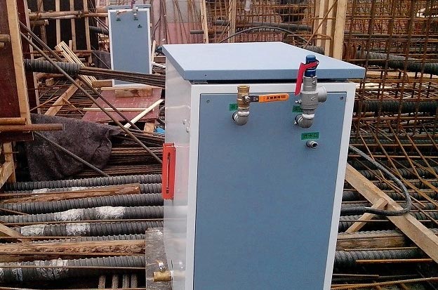 热烈庆祝安徽交建公司在好色先生污版APP订购路桥蒸汽养护机