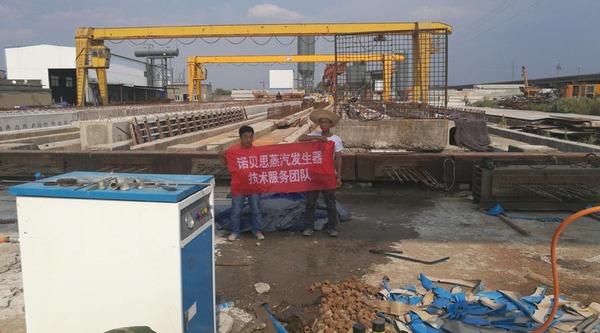 西安各标段采用公路养护蒸汽发生器，下雪天也不怕耽误工期啦！