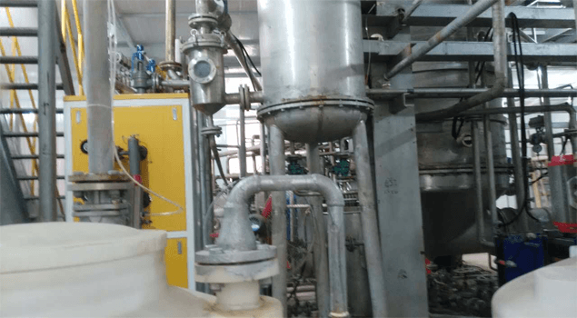 生物化工电解液是如何利用蒸汽发生器保温的？