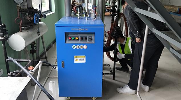 蒸汽发生器配套山茶油精炼机，压榨1吨茶籽,1小时温度可升80度